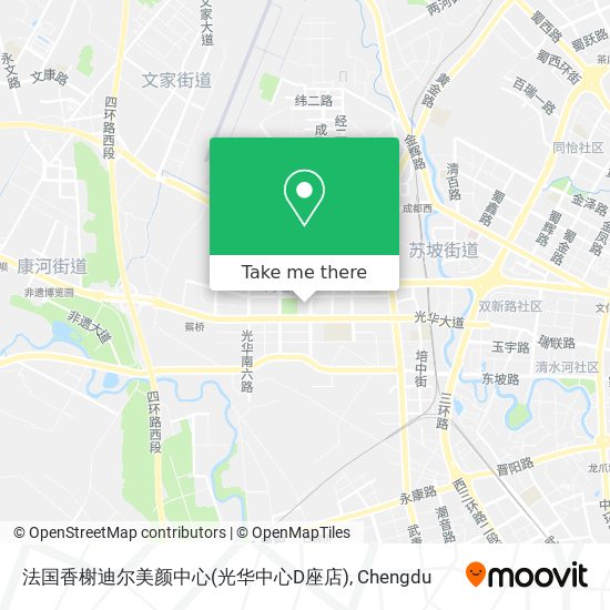 法国香榭迪尔美颜中心(光华中心D座店) map