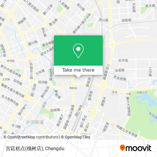 宫廷糕点(槐树店) map