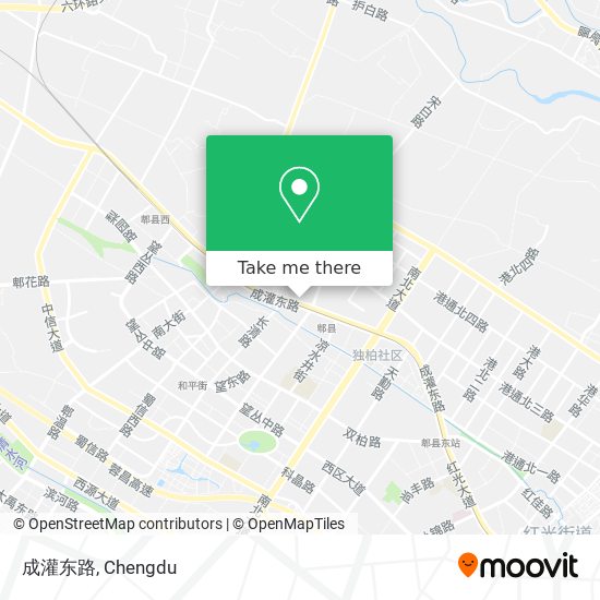 成灌东路 map