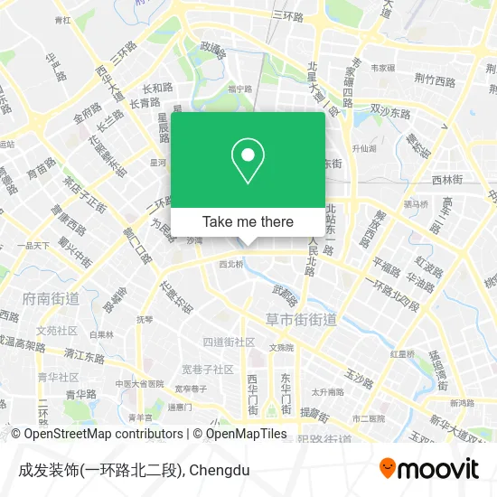成发装饰(一环路北二段) map