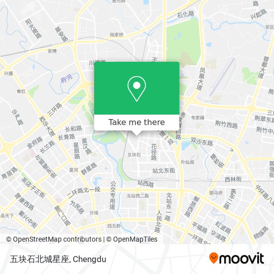 五块石北城星座 map