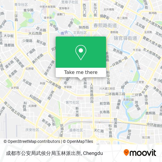 成都市公安局武侯分局玉林派出所 map