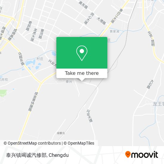 泰兴镇竭诚汽修部 map