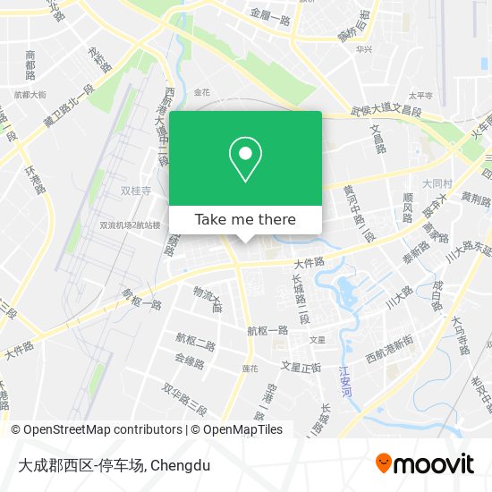 大成郡西区-停车场 map