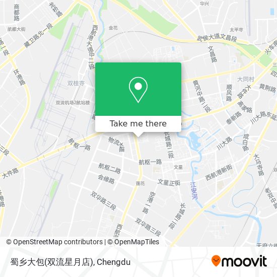蜀乡大包(双流星月店) map