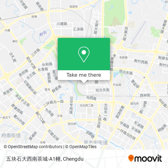 五块石大西南茶城-A1幢 map