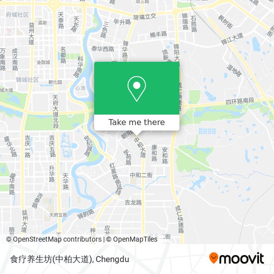 食疗养生坊(中柏大道) map