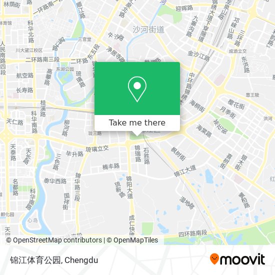 锦江体育公园 map