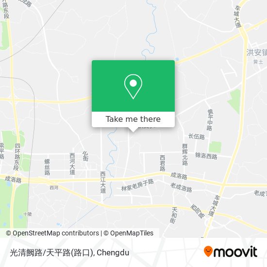 光清阙路/天平路(路口) map