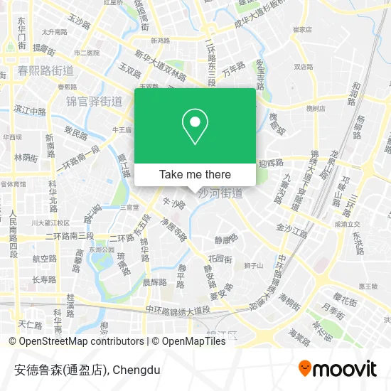 安德鲁森(通盈店) map