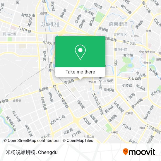 米粉说螺蛳粉 map