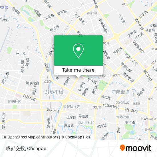 成都交投 map