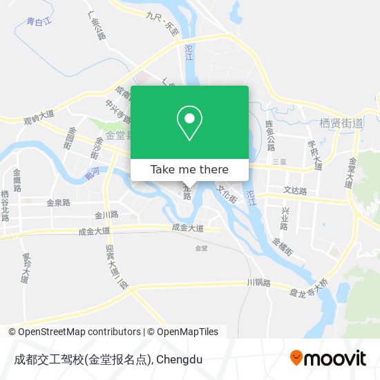 成都交工驾校(金堂报名点) map