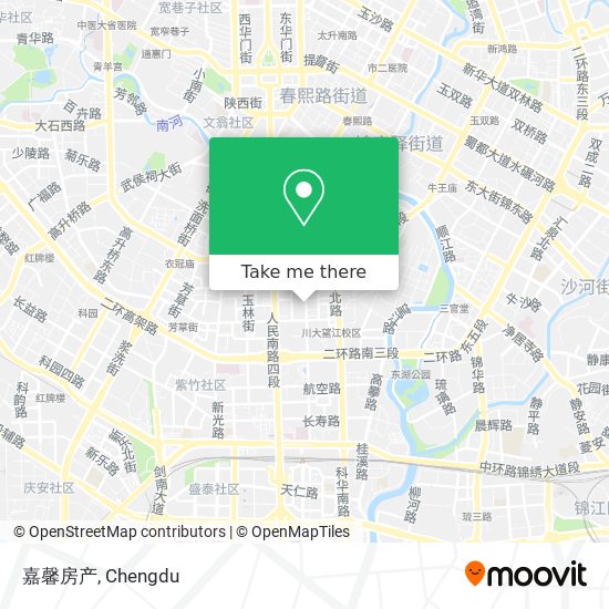 嘉馨房产 map