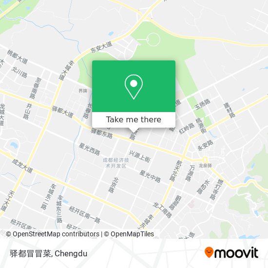 驿都冒冒菜 map
