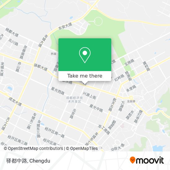 驿都中路 map