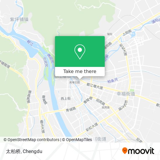 太柏桥 map