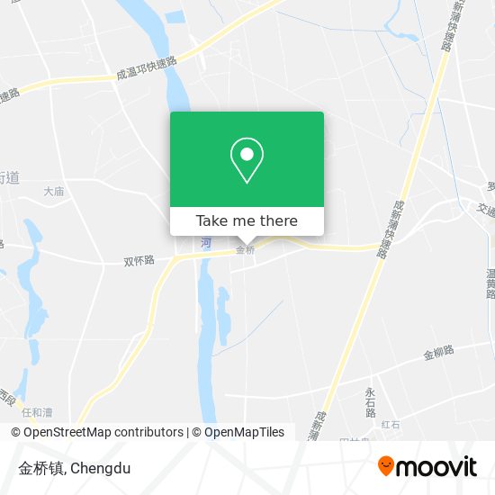 金桥镇 map