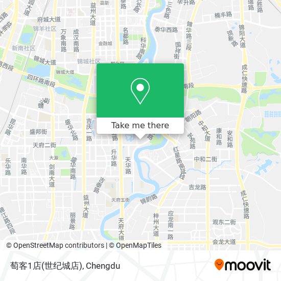 萄客1店(世纪城店) map