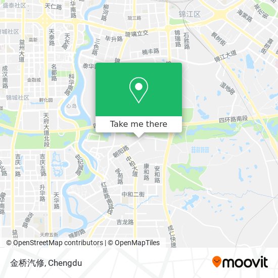 金桥汽修 map