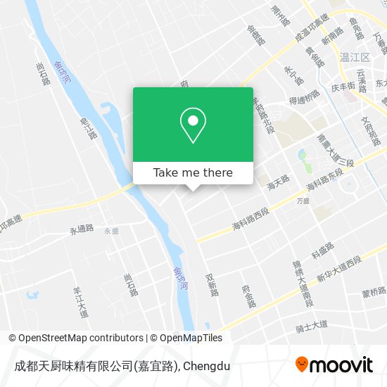 成都天厨味精有限公司(嘉宜路) map
