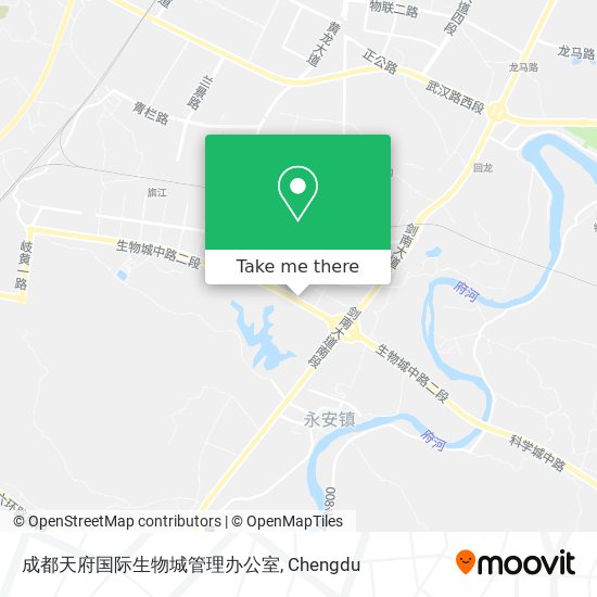 成都天府国际生物城管理办公室 map