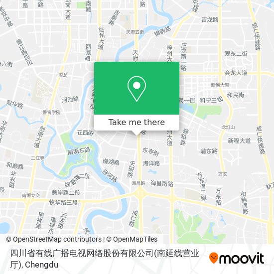 四川省有线广播电视网络股份有限公司(南延线营业厅) map