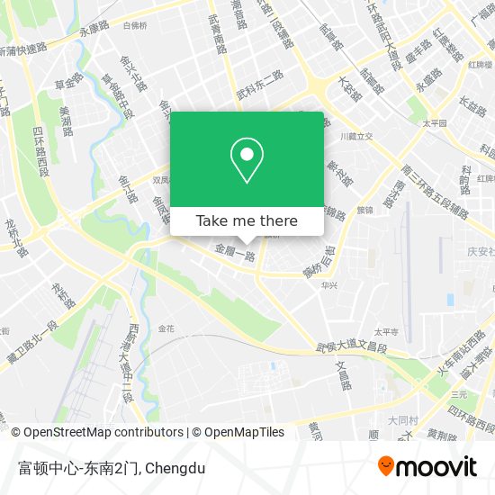 富顿中心-东南2门 map