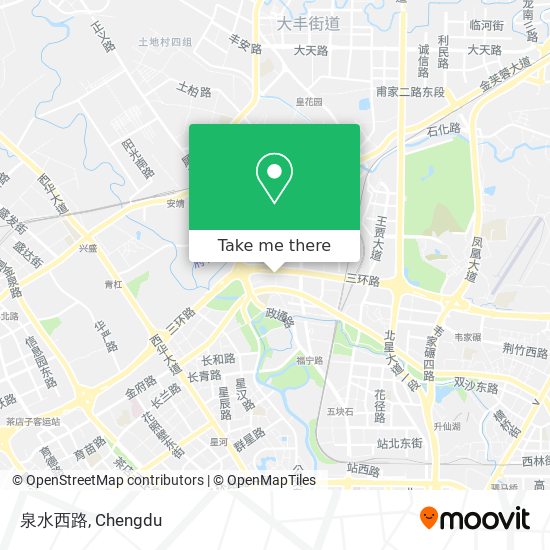 泉水西路 map