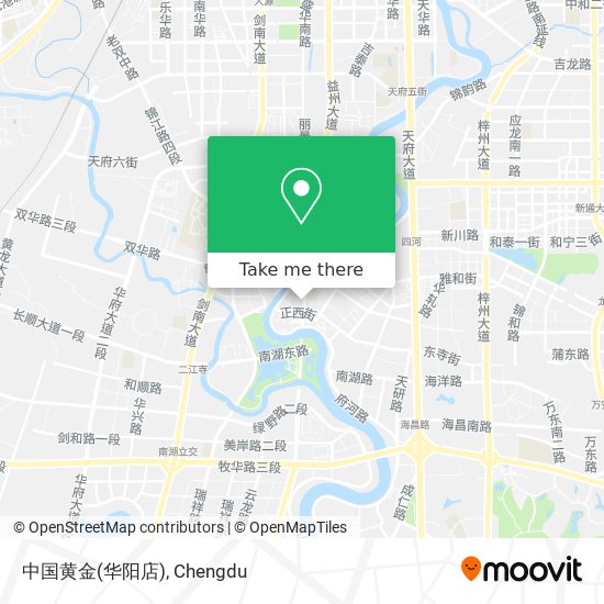 中国黄金(华阳店) map
