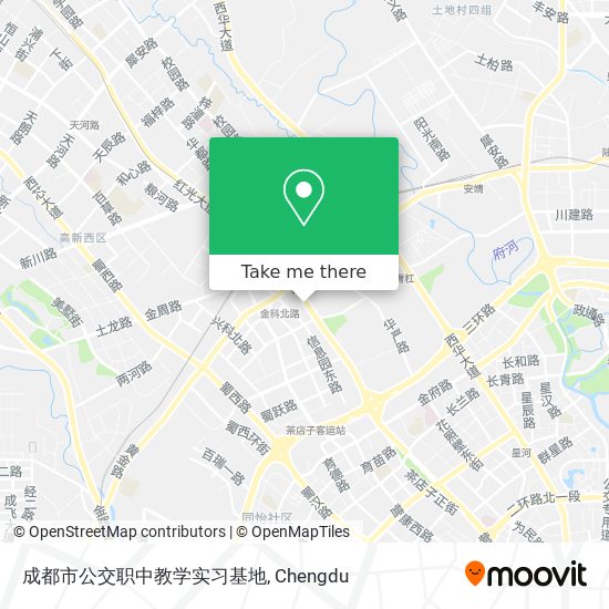 成都市公交职中教学实习基地 map