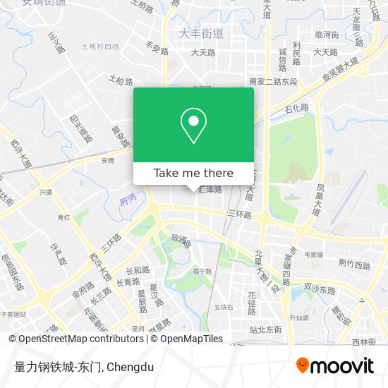 量力钢铁城-东门 map