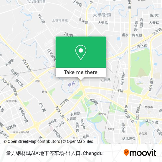 量力钢材城A区地下停车场-出入口 map