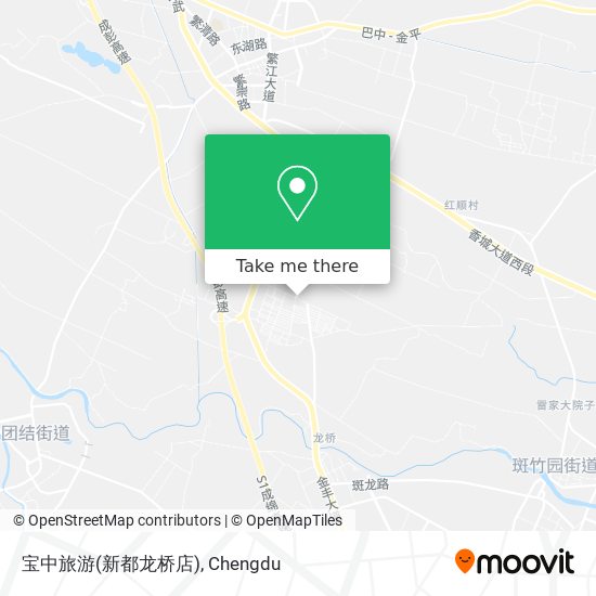 宝中旅游(新都龙桥店) map
