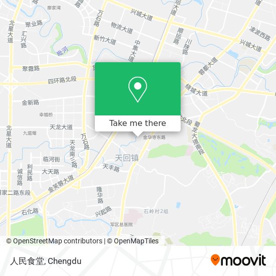 人民食堂 map