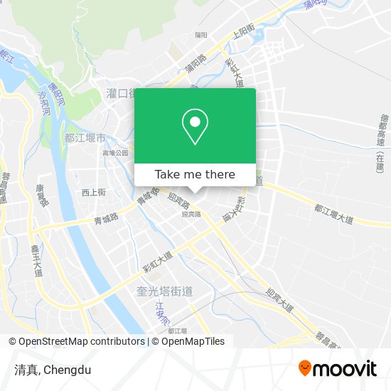 清真 map