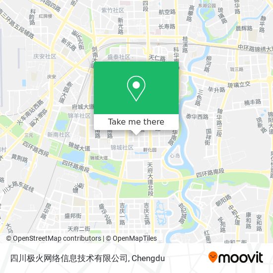 四川极火网络信息技术有限公司 map
