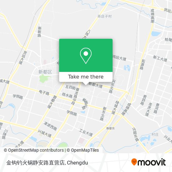 金钩钓火锅静安路直营店 map