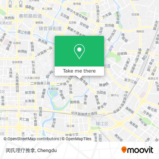 闵氏理疗推拿 map