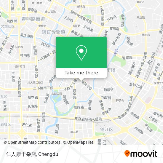 仁人康干杂店 map
