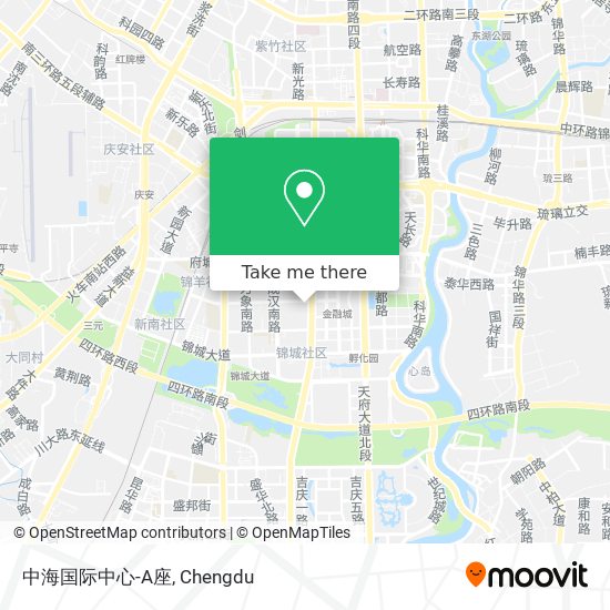 中海国际中心-A座 map