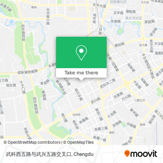 武科西五路与武兴五路交叉口 map