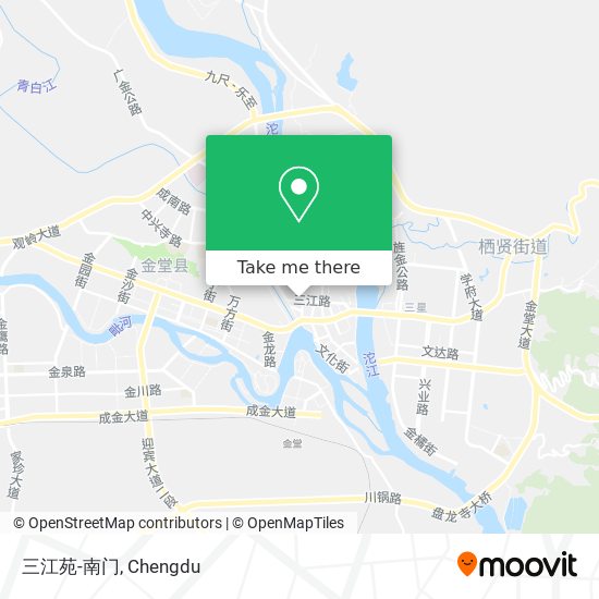三江苑-南门 map