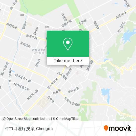牛市口理疗按摩 map