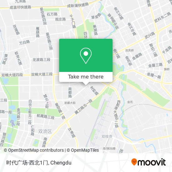 时代广场-西北1门 map