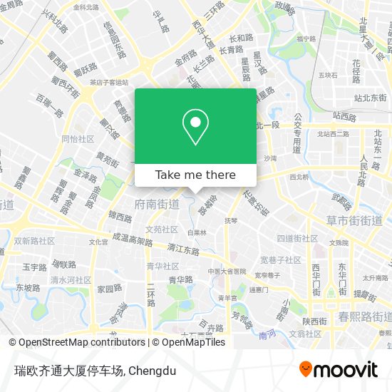 瑞欧齐通大厦停车场 map