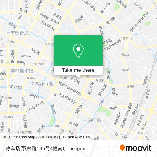 停车场(双林路136号4幢南) map