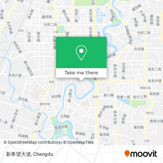 新希望大道 map