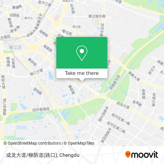 成龙大道/柳荫道(路口) map