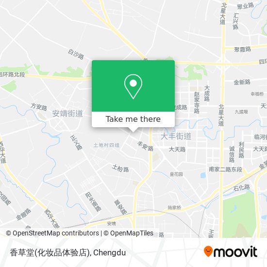 香草堂(化妆品体验店) map